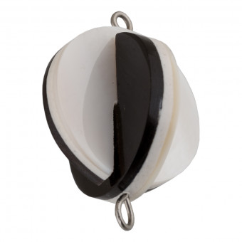 Бусина ракушка 20мм с перламутром необычной формы, 2шт, №03, Zlatka/PBS-08 №03