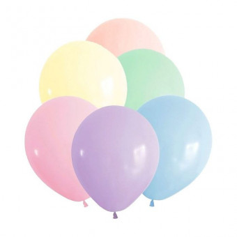 Шар14'' пастель "Макаронс", 50 шт, БК Микрос