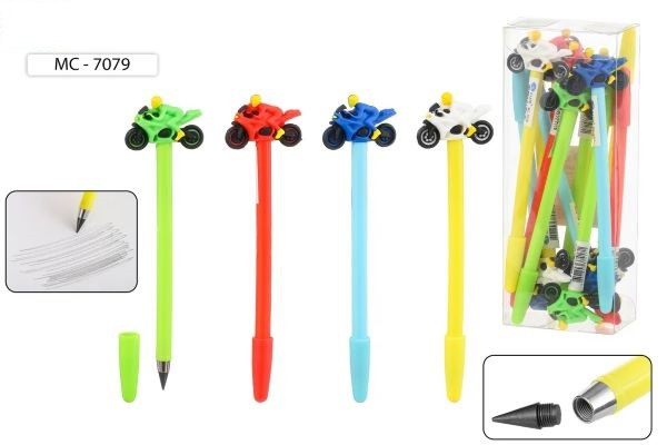 Вечный карандаш "Мотоспорт" прорезиненный наконечник, Basir/МС-7079 (12)