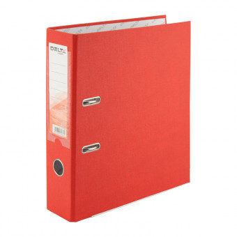 Папка-регистратор одностор. PP 7,5 cм, красная, AXENT (50)