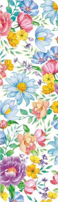 Закладки "Цветочные мотивы: пионы и ромашки", ЗГ-2004 (20)