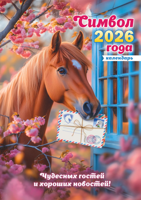 Календарь ригельный 2026г "Хороших новостей", РБ-26-002
