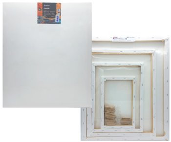 Холст DD-152 Набор 4 штуки (50х60, 40х50, 30х40, 20х30 см), белый, хлопок 100%, 280гр/м2, на подрамнике №5309 (1/20)