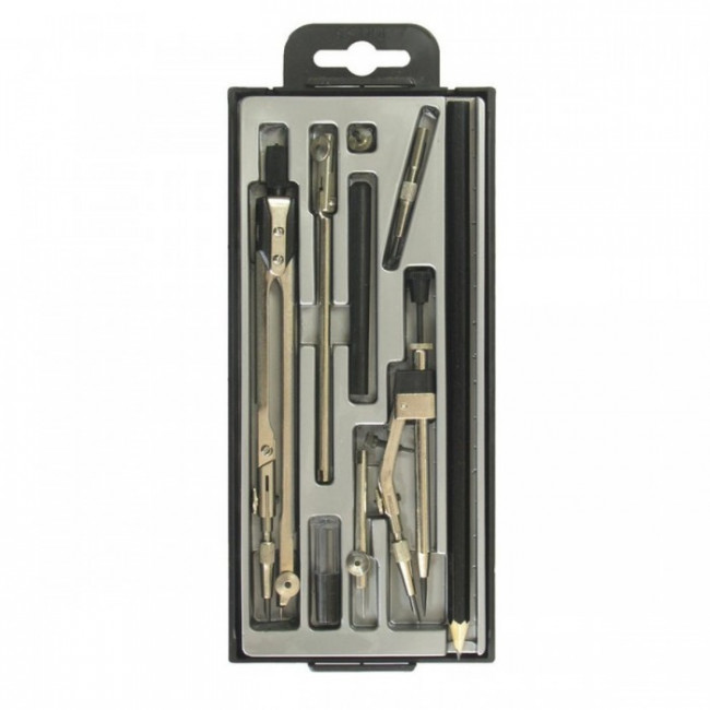 Набор чертежный "Globus. Техника" (09 предметов), НЧ9-70-60