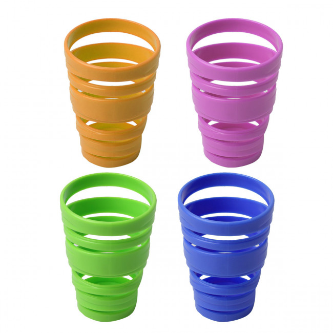 Подставка 12х8,5см "Abris" для канцелярских принадлежностей, пластиковая, Mazari/M-9307 (12)