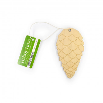 Заготовка 10Х5.5см для декорирования "Шишка", HT BV/2-743/30 (5)