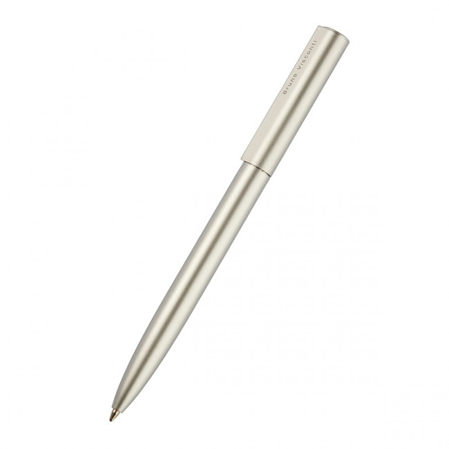 Ручка автоматическая 1,0мм синяя "Torino", корпус металл, цвет cеребряный, BV/20-0382/06 (10)