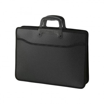 Сумка портфель для документов  380*300мм, черная, Cobest/YC602B