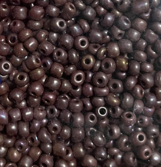 Бисер "ASMAR" размер №6, вес: 450 г, коричневый хамелеон