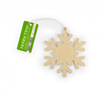 Заготовка 10Х8,3см для декорирования "Снежинка", HT BV/2-743/18 (5)