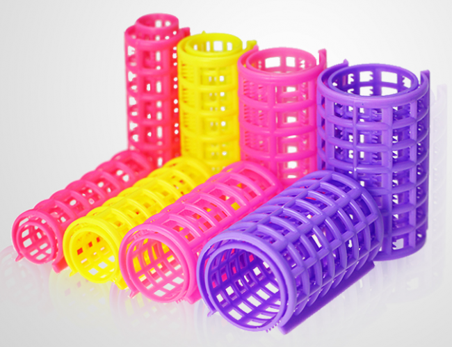 Бигуди пластмассовые с зажимом 000445-3 (12)