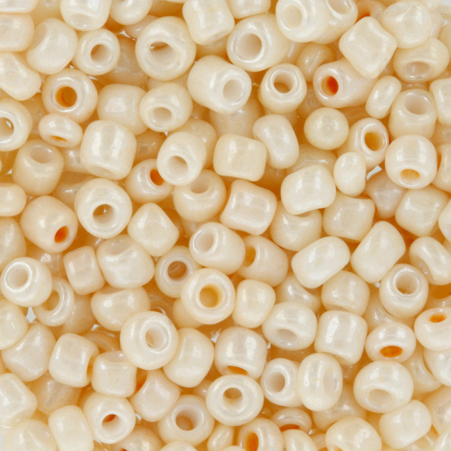 Бисер 10 г, кремовый, Zlatka/GR №0965