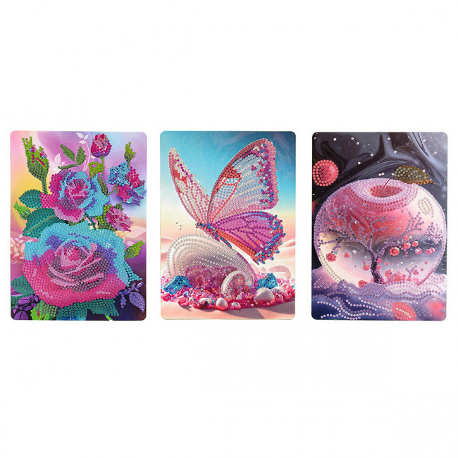 Алмазная мозаика 15*26см МИКС-1, картон, ARTCoco/42474 (12)