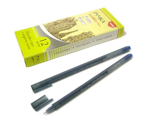 Ручка гелевая INTELLIGENT BQ-385 (синяя) 0,5мм игольч серый тонир круглый корп, с коротким колпачком (12/144/3456) Ручка гелевая INTELLIGENT BQ-385 (синяя) 0,5мм игольч серый тонир круглый корп, с коротким колпачком (12/144/3456)