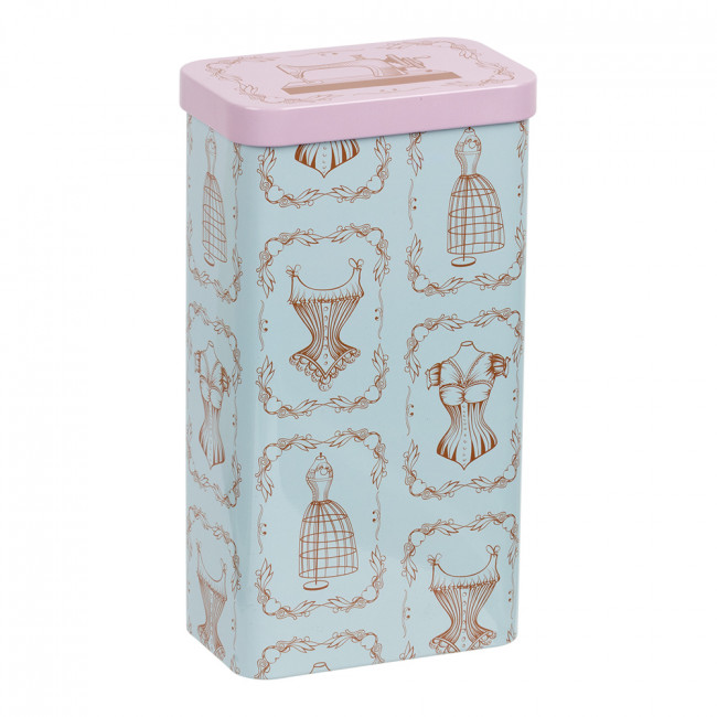 "Gamma"   MSB-02   коробочка жестяная   10.3 х  6.3 х  18.8 см  №01 "Швейная машина" MSB-02