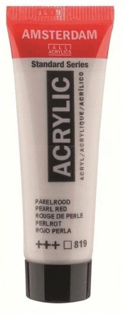 Краска акриловая Amsterdam туба 20мл №819 Красный жемчужный