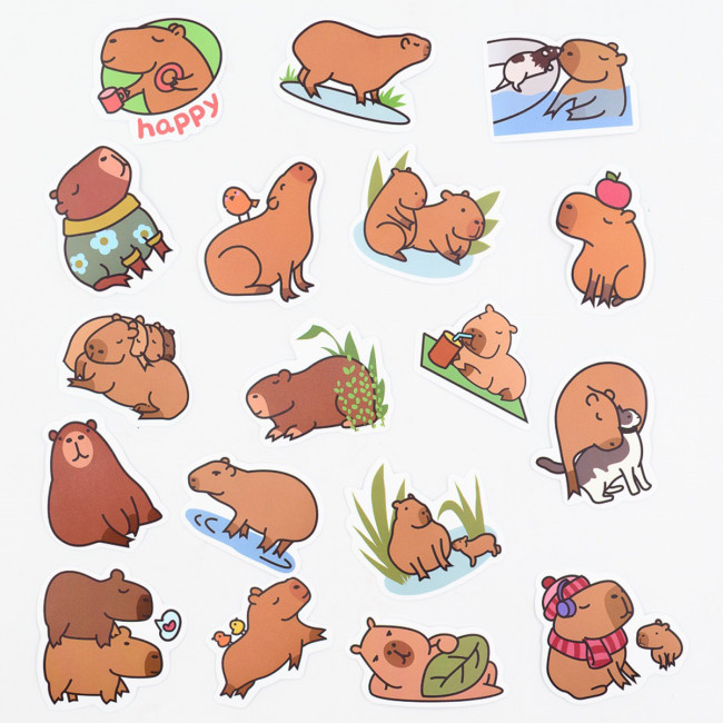 Наклейка "Капибара", MAYLOTT/KP-0030