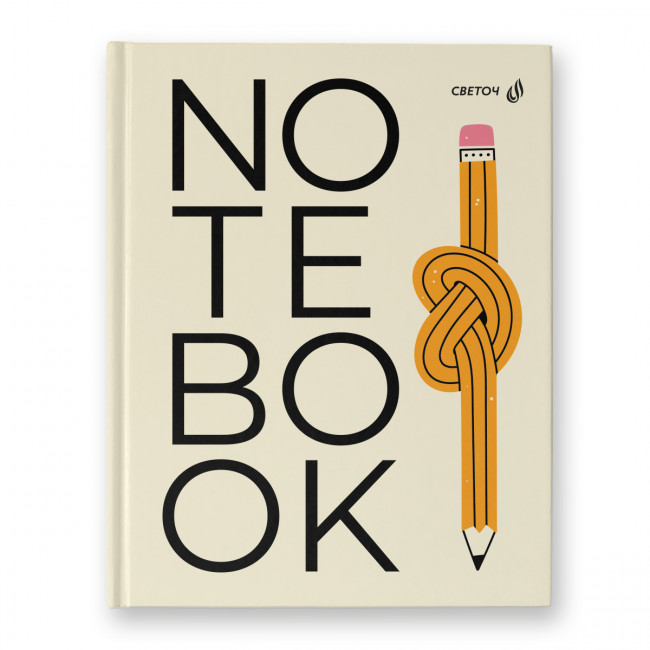 Бизнес-блокнот А5+ 80л клетка "Крепкий узел" матовая ламинация, Светоч/80ББТ5_93_5_1/000932 (22)