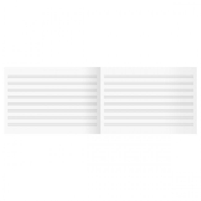 Тетрадь для нот А4 16л "Инструмент", на скрепке, BG