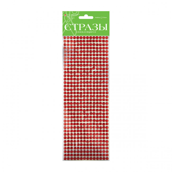Самоклеящиеся стразы 6мм "Однотонные", 5цв, №9, BV/2-125/01 Самоклеящиеся стразы 6мм "Однотонные", 5цв, №9, BV/2-125/01