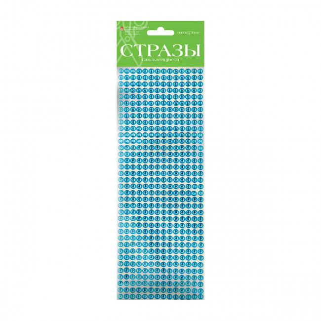 Самоклеящиеся стразы 6мм "Однотонные", 5цв, №9, BV/2-125/01 Самоклеящиеся стразы 6мм "Однотонные", 5цв, №9, BV/2-125/01