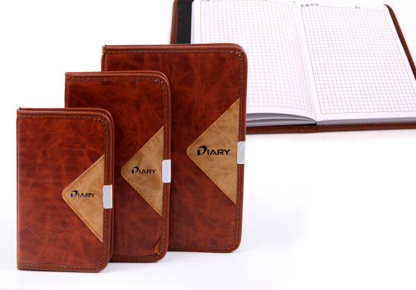 Записная книжка 18см*10см 104л, коричневый, Asmar