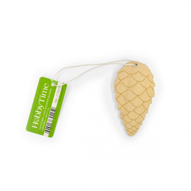 Заготовка 8Х4,5см для декорирования "Шишка", HT BV/2-743/29 (5)