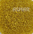 Бисер "ASMAR" размер №8, вес: 450 г, жёлтый, внутреннее серебрение