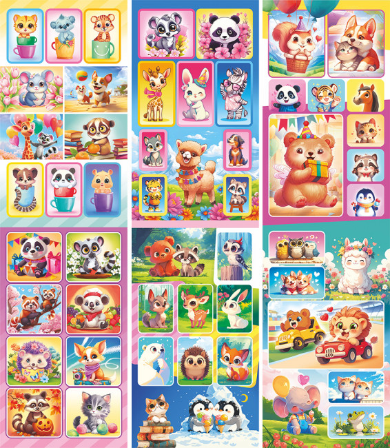 Альбом наклеек А6, 3л, АЛНК-042