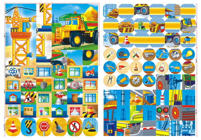 Раскраска с наклейками (А4) Развлекайка, ТНЗ-008