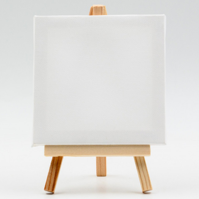 Набор  мини-мольберт 14,5см мини-холст 10*10см, ARTCoco/1010TZM (24)