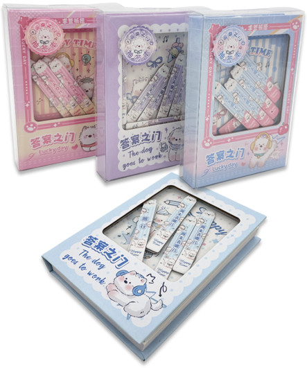 Записная книжка  А7 80л. DK-2008 "Lucky day" 9х12,8см твердая обложка, цветной блок, ассорти, SV-18989 (1/12/192)