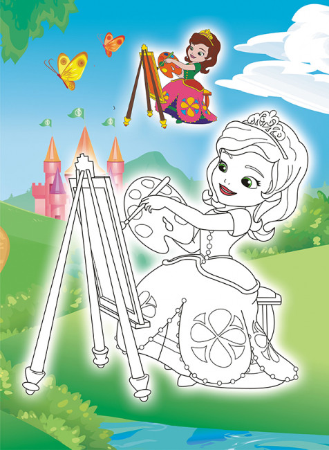 Раскраска (А4) РКСБ-712