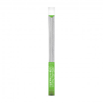 Проволока d 0.55мм 40см флористическая, белая, 30шт, BV/2-482/01