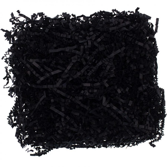 Наполнитель 50г 3мм бумажный, черный, Микрос/Ч130-050