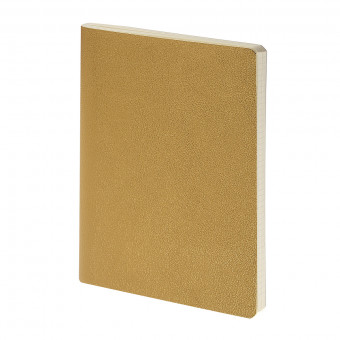 Бизнес тетрадь А5 60л Клетка"Megapolis Velvet Flex", золото, BV/7-60-550/50 (20)