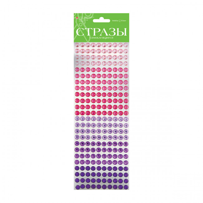 Самоклеящиеся стразы 8мм "Гамма", 4цв, №15, BV/2-126/03 Самоклеящиеся стразы 8мм "Гамма", 4цв, №15, BV/2-126/03