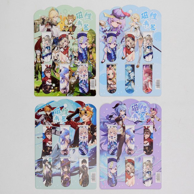 Закладка д/книг магнитная "Анимэ", 6шт, MAYLOTT/7124 (12) Закладка д/книг магнитная "Анимэ", 6шт, MAYLOTT/7124 (12)