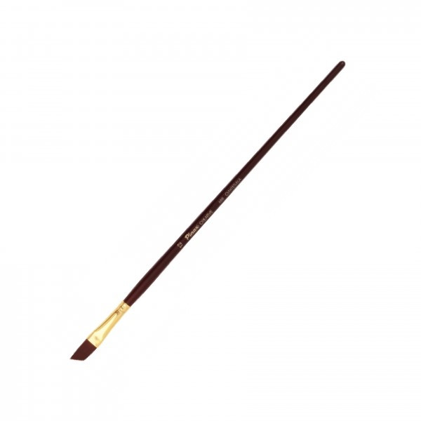 Кисть Pinax CREATIVE Синтетика жесткая ПЛОСКАЯ СКОШЕННАЯ N 12 (длинная ручка)