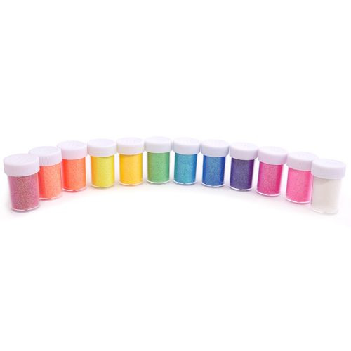 Блестки 15г в баночке, перламутр ассорти, Микрос/ч17484 (12)