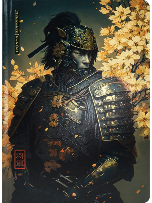 Записная книга А5 80л "Сёгун" 7БЦ, MILAND/80-7563 (20)