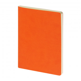 Бизнес тетрадь А5 60л Клетка"Megapolis Velvet Flex", оранжевый, BV/7-60-550/06 (20)
