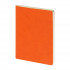 Бизнес тетрадь А5 60л Клетка"Megapolis Velvet Flex", оранжевый, BV/7-60-550/06 (20)