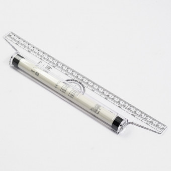 Рейсшина 30см металлический ролик, MAYLOTT/3025