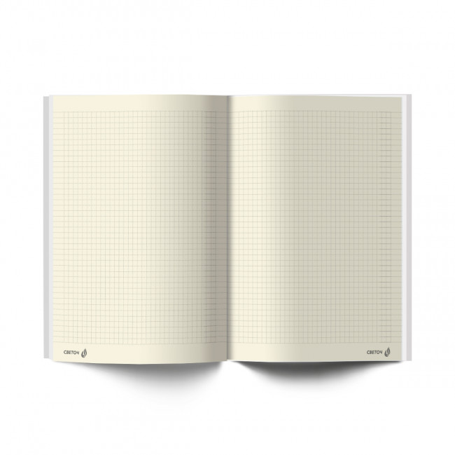 Бизнес-блокнот 64л французская клетка "Самое время", обложка - твердый картон, Светоч/ББ246_01669 (4/24)