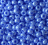 Бисер "ASMAR" размер №6, вес: 450 г, синий перламутровый