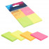 Клейкая бумага для заметок 40x50мм, 50 листов, офсет 75 г/м², 4цв х 4 шт, deVENTE/2010344 (12)