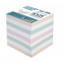 Блок бумажный цветной WENZER OFFICE "Standart" 9x9x9 см, непроклеенный, 70г/м2, белизна 92% (12) Блок бумажный цветной WENZER OFFICE "Standart" 9x9x9 см, непроклеенный, 70г/м2, белизна 92% (12)