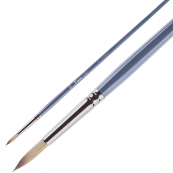 Кисть Pinax Artists HI-TECH Синтетика КРУГЛАЯ N 6 (длинная ручка)