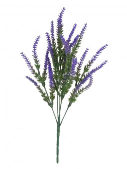 Веточка декоративного растения "Лаванда" 38 см, MILAND/ДВ-9950